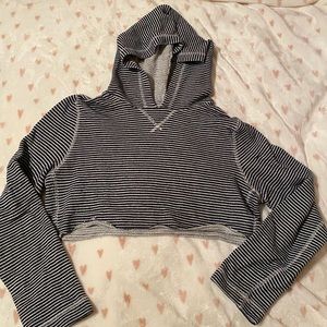 Cropped J-crew hoodie
